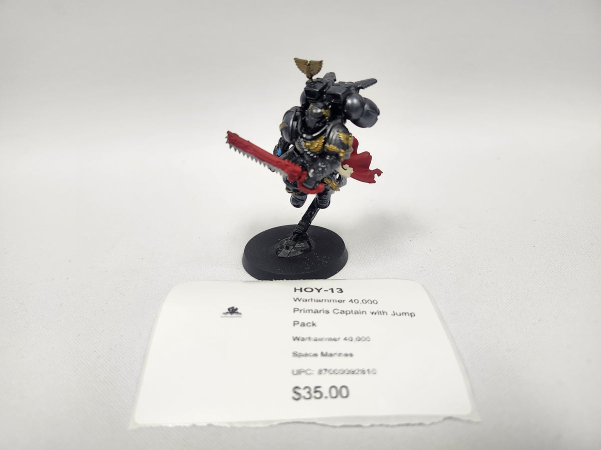 Warhammer 40,000 Primaris Captain with Jump Pack HOY-13