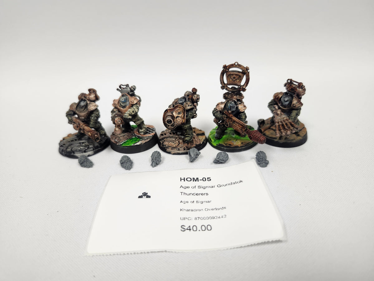 Age of Sigmar Grundstok Thunderers HOM-05