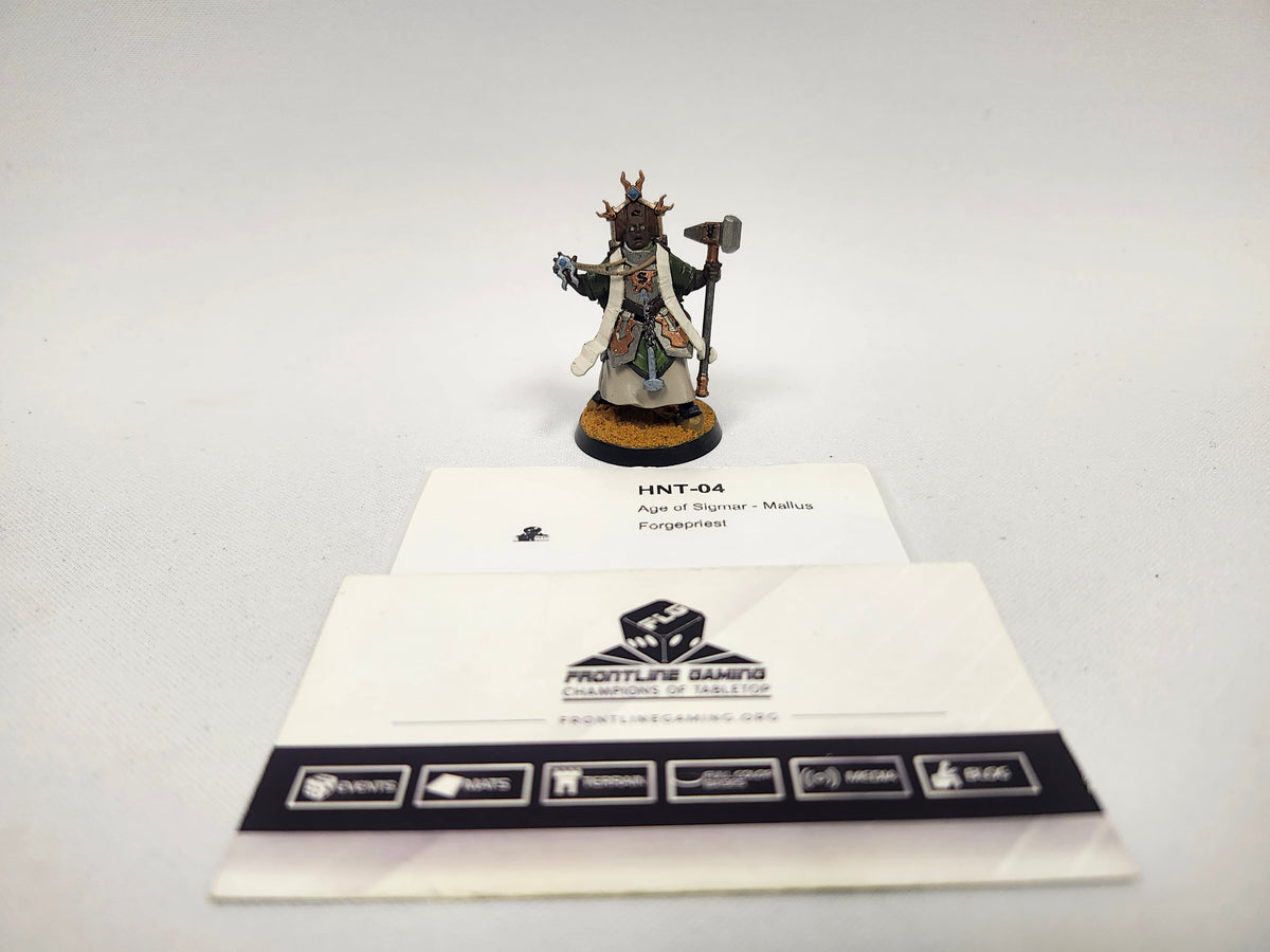 Age of Sigmar - Mallus Forgepriest HNT-04
