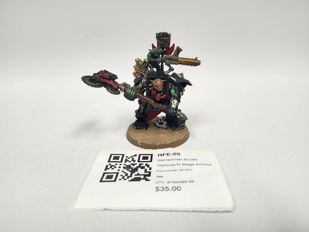Warhammer 40,000 Warboss In Mega Armour HFE-09
