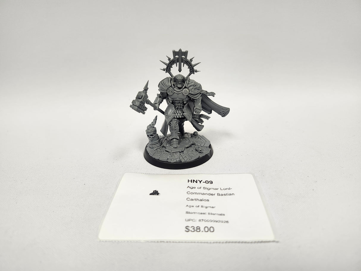 Age of Sigmar Lord-Commander Bastian Carthalos HNY-09