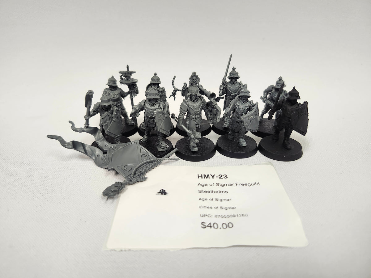 Age of Sigmar Freeguild Steelhelms HMY-23