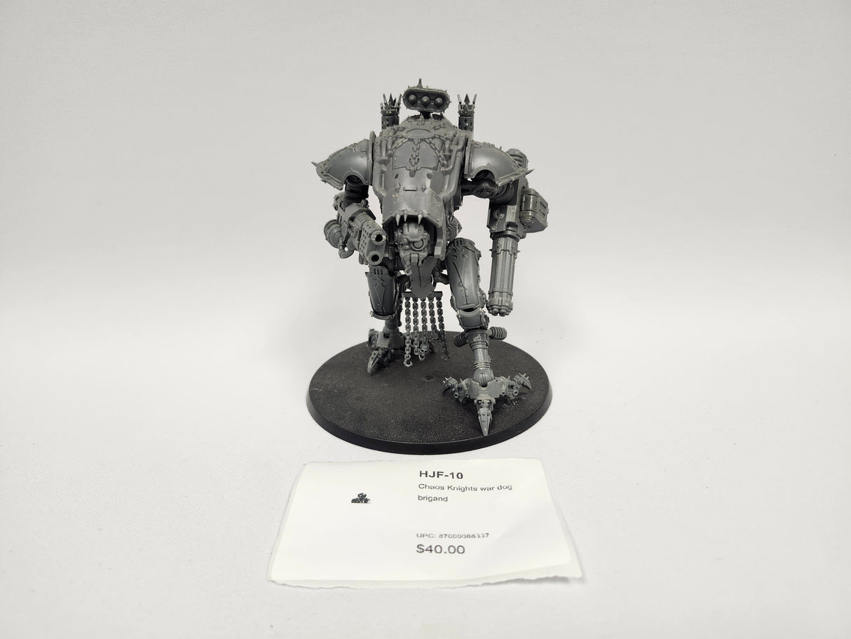 Chaos Knights war dog brigand HJF-10