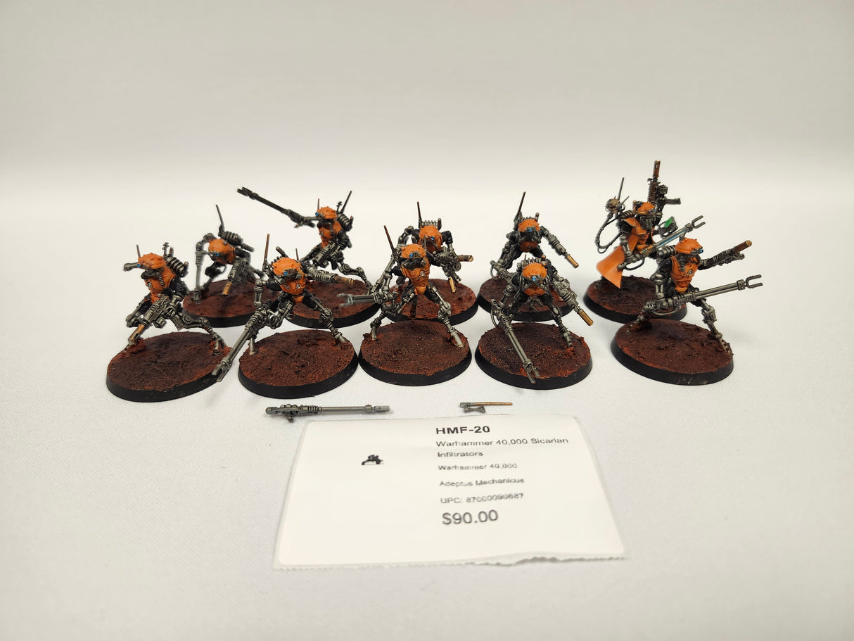 Warhammer 40,000 Sicarian Infiltrators HMF-20