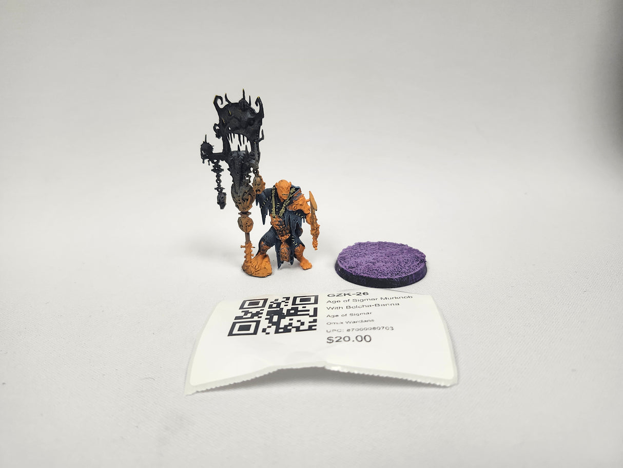 Age of Sigmar Murknob With Belcha-Banna GZK-26