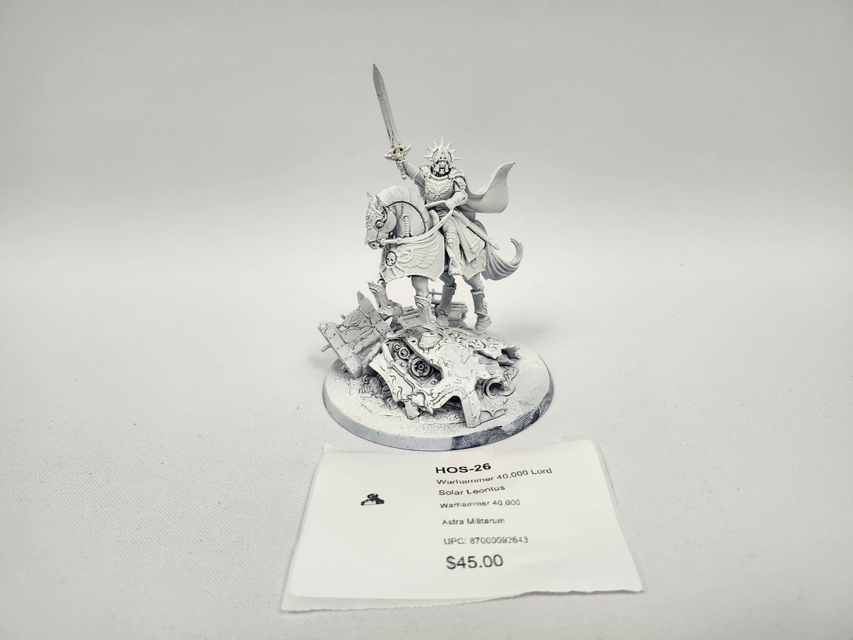 Warhammer 40,000 Lord Solar Leontus HOS-26