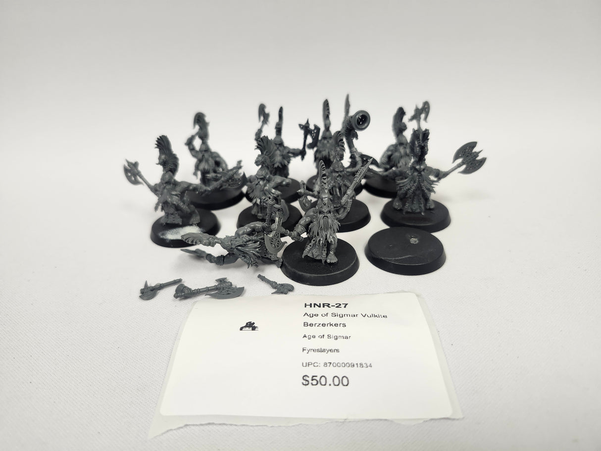 Age of Sigmar Vulkite Berzerkers HNR-27