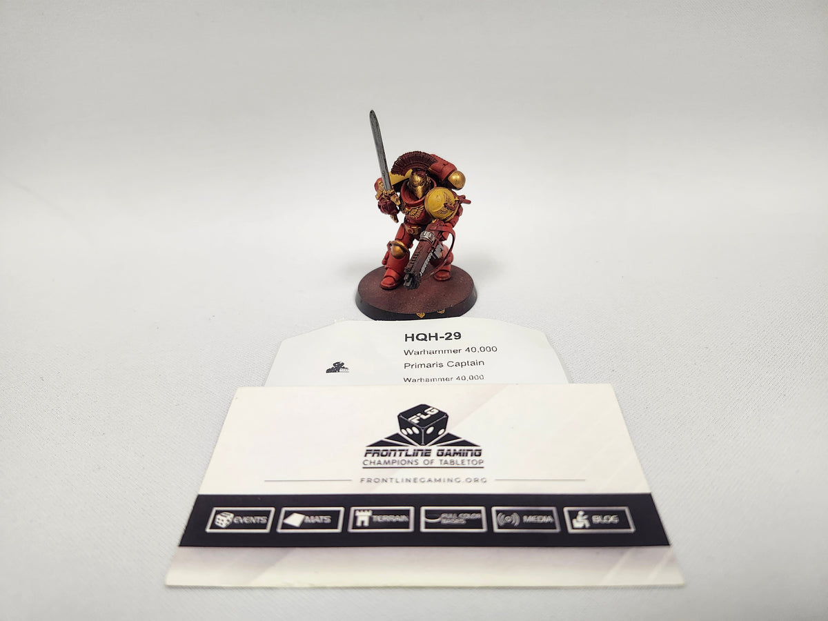 Warhammer 40,000 Primaris Captain HQH-29