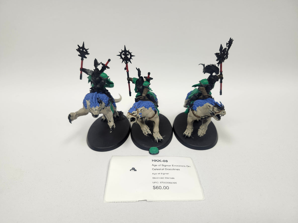 Age of Sigmar Evocators On Celestial Dracolines HKK-08