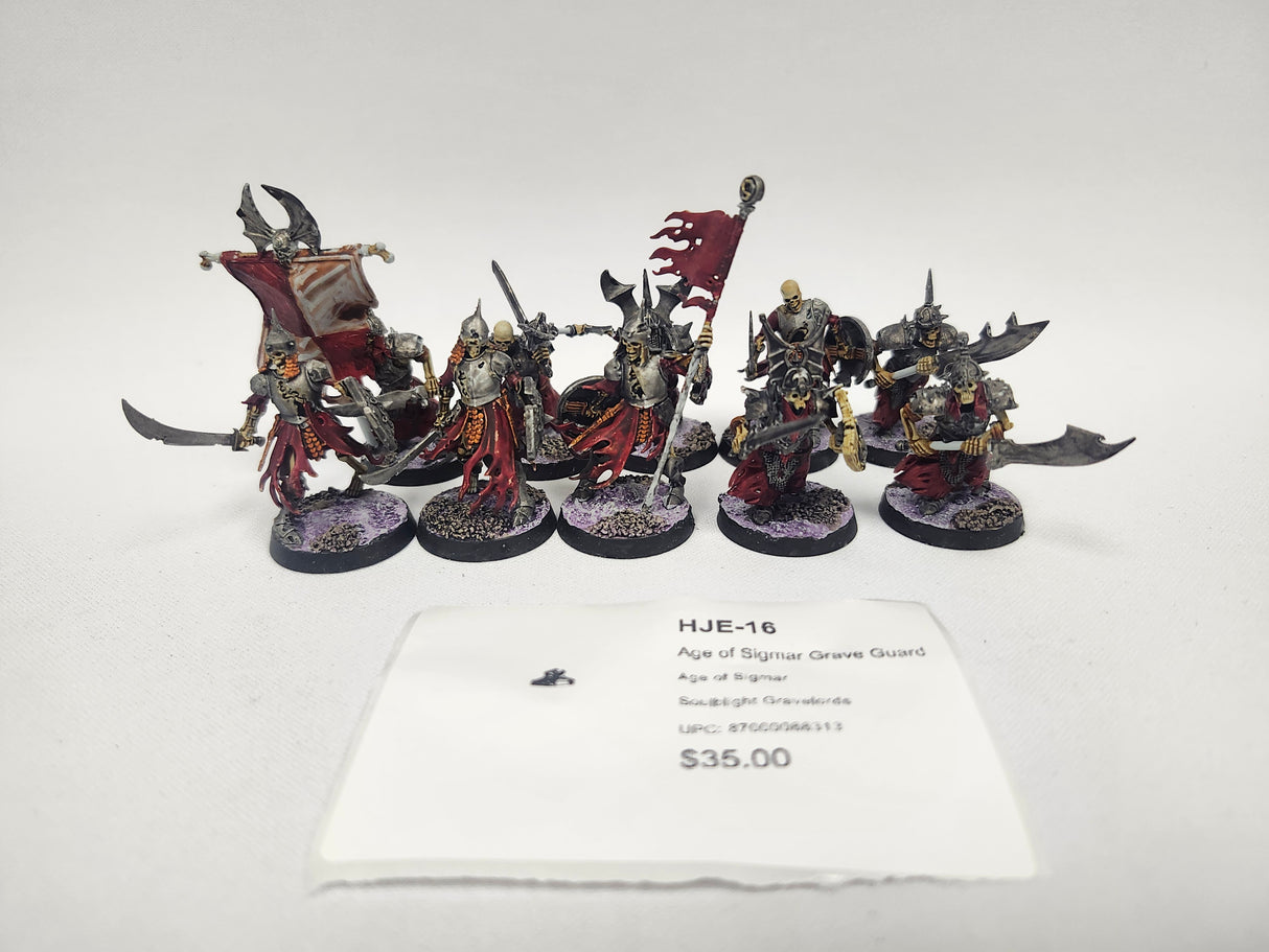 Age of Sigmar Grave Guard HJE-16