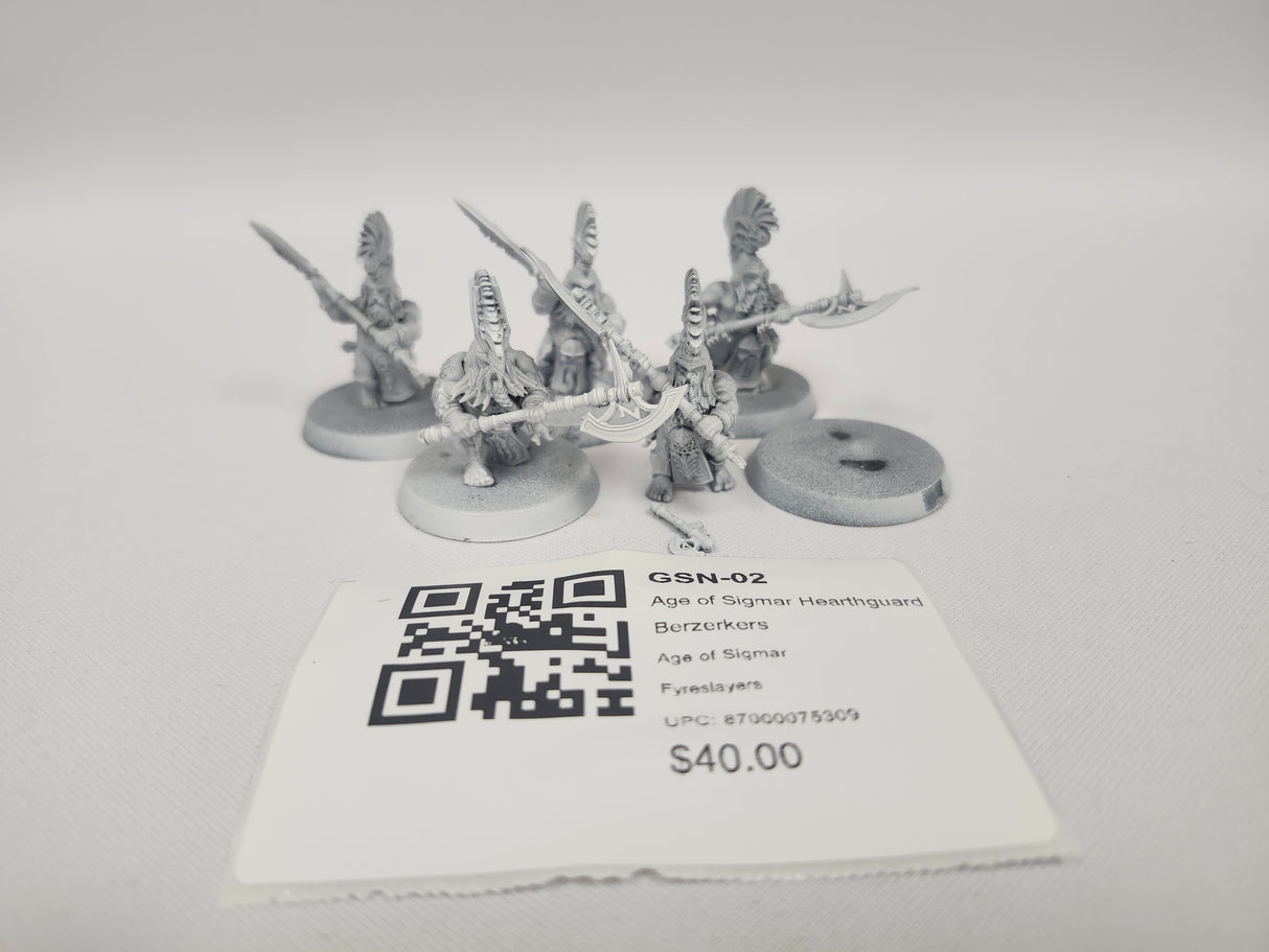 Age of Sigmar Hearthguard Berzerkers GSN-02