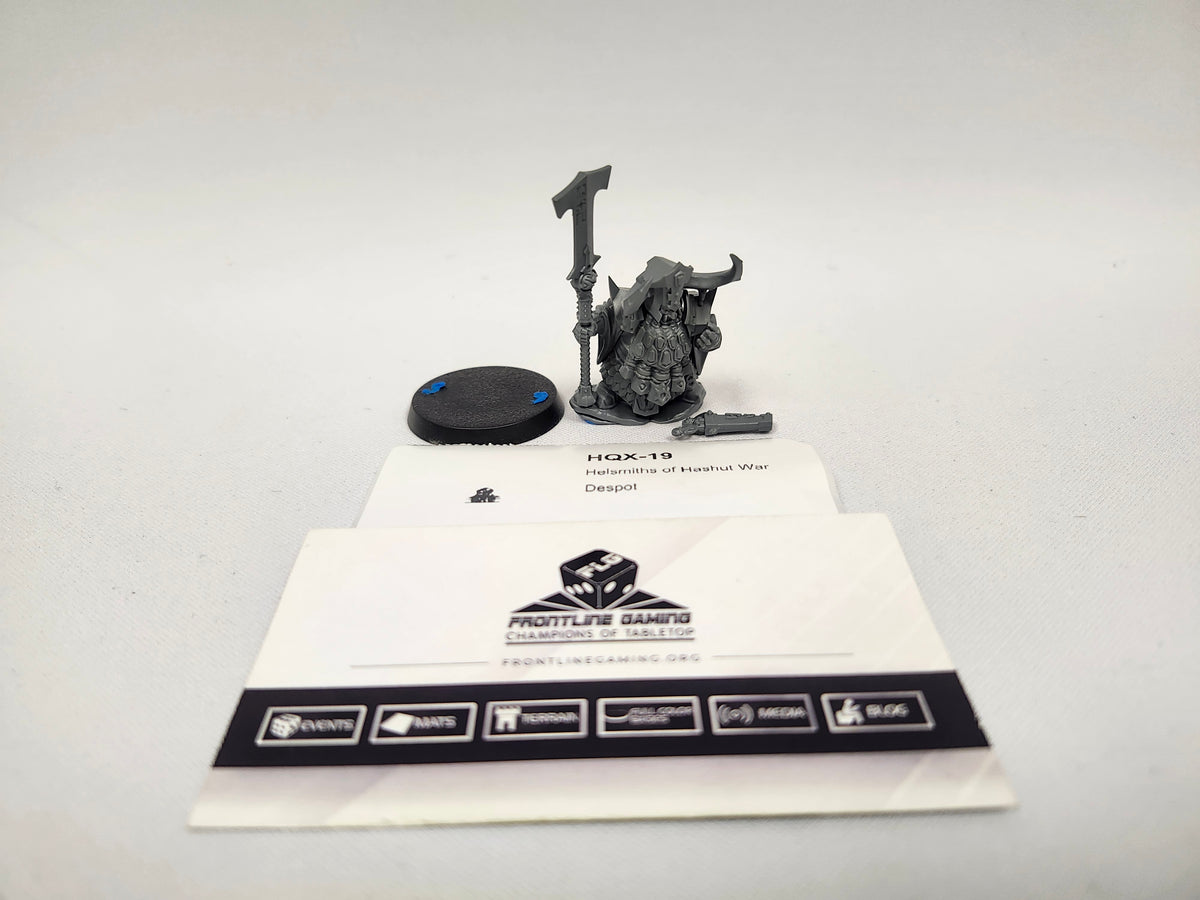 Helsmiths of Hashut War Despot HQX-19