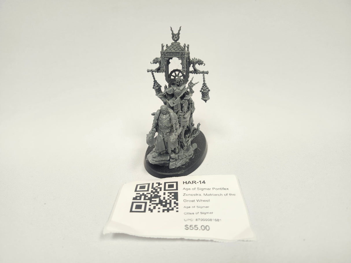 Age of Sigmar Pontifex Zenestra, Matriarch of the Great Wheel HAR-14