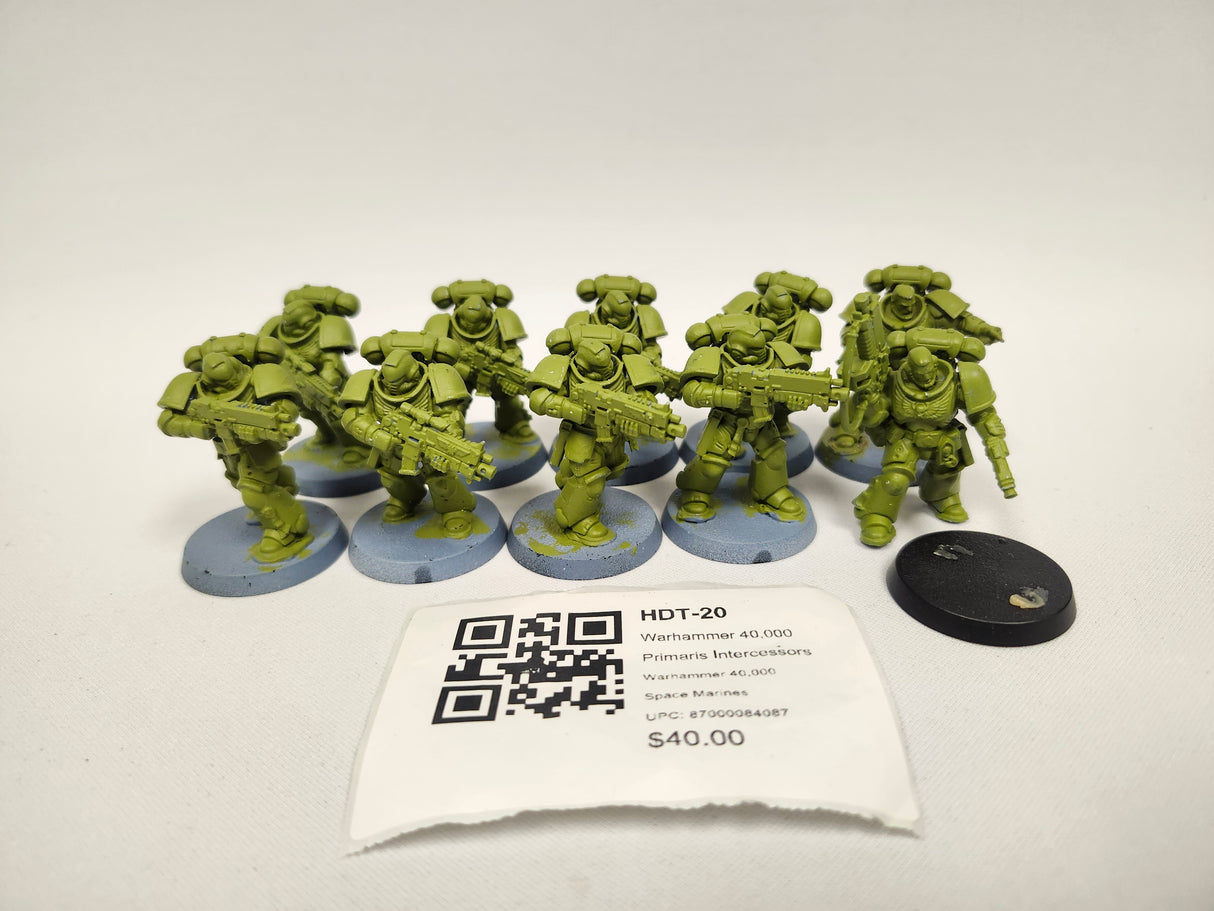 Warhammer 40,000 Primaris Intercessors HDT-20