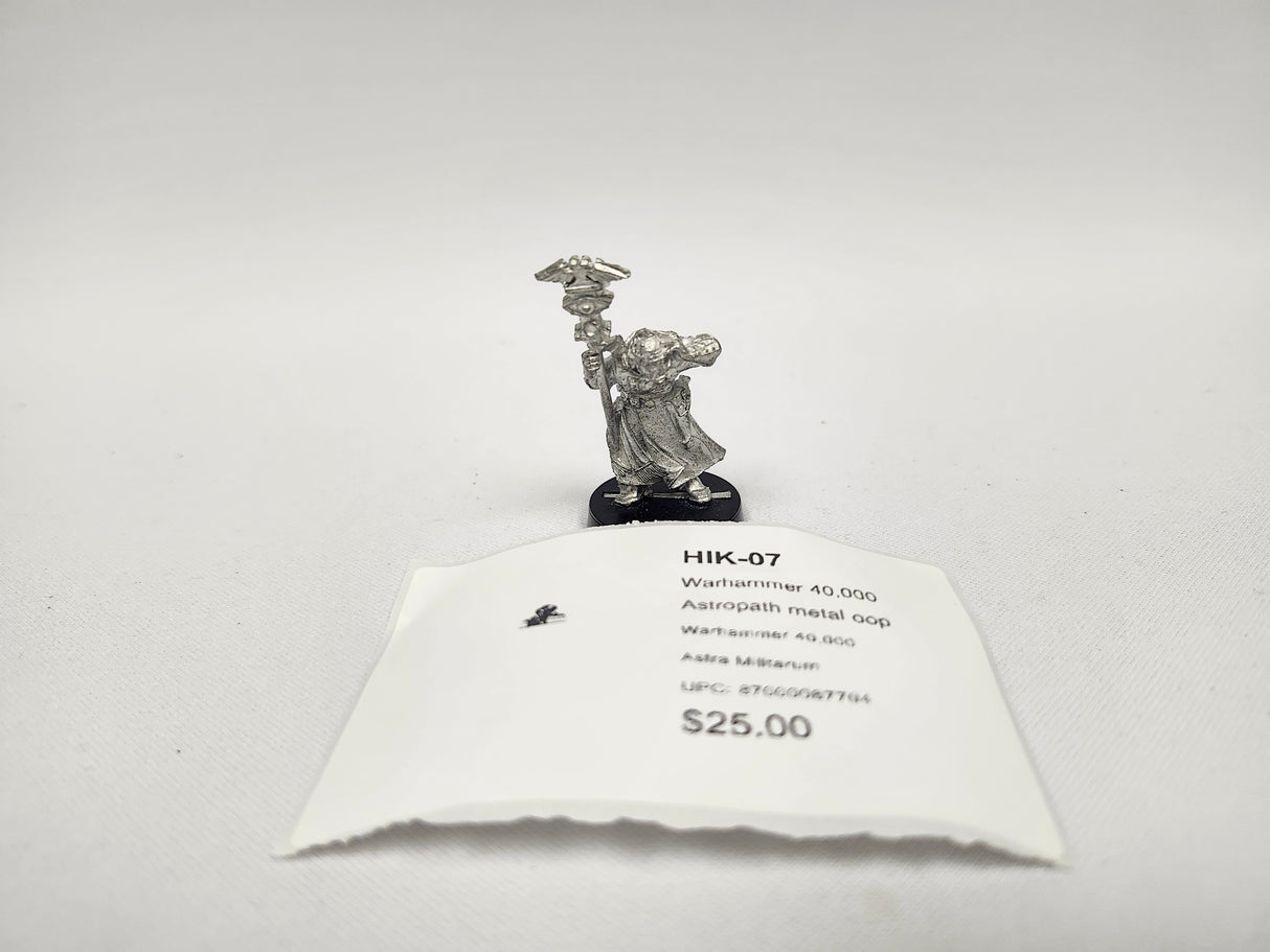 Warhammer 40,000 Astropath metal oop HIK-07