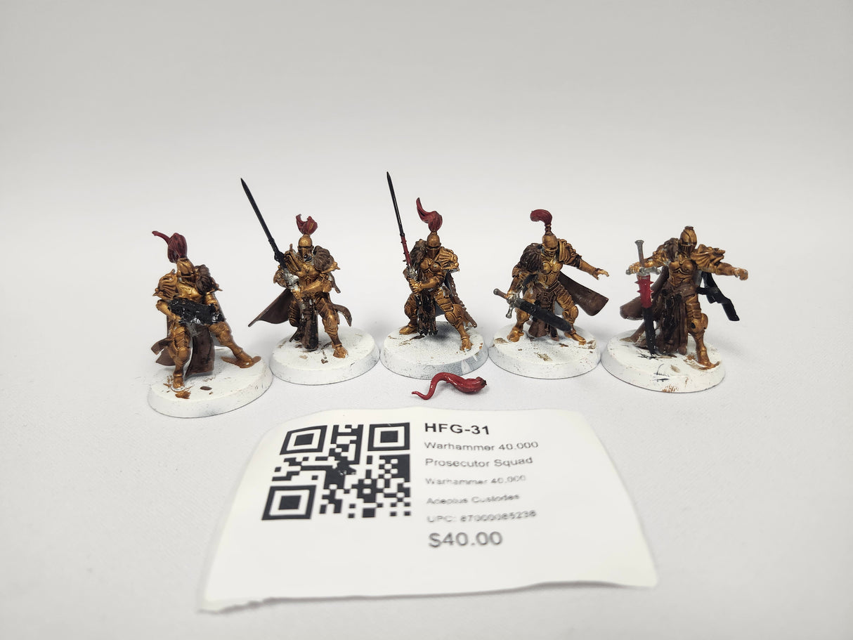 Warhammer 40,000 Prosecutor Squad HFG-31