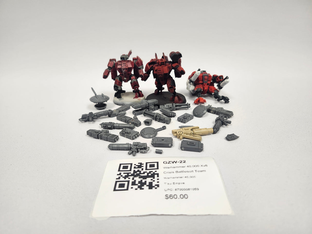 Warhammer 40,000 Xv8 Crisis Battlesuit Team GZW-22