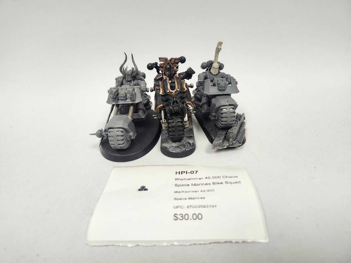 Warhammer 40,000 Chaos Space Marines Bike Squad HPI-07