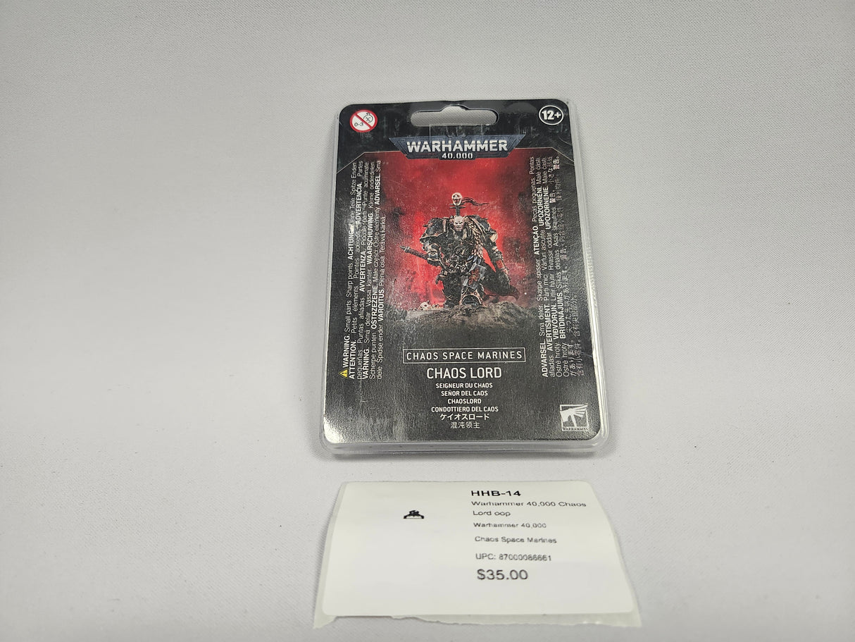 Warhammer 40,000 Chaos Lord oop HHB-14
