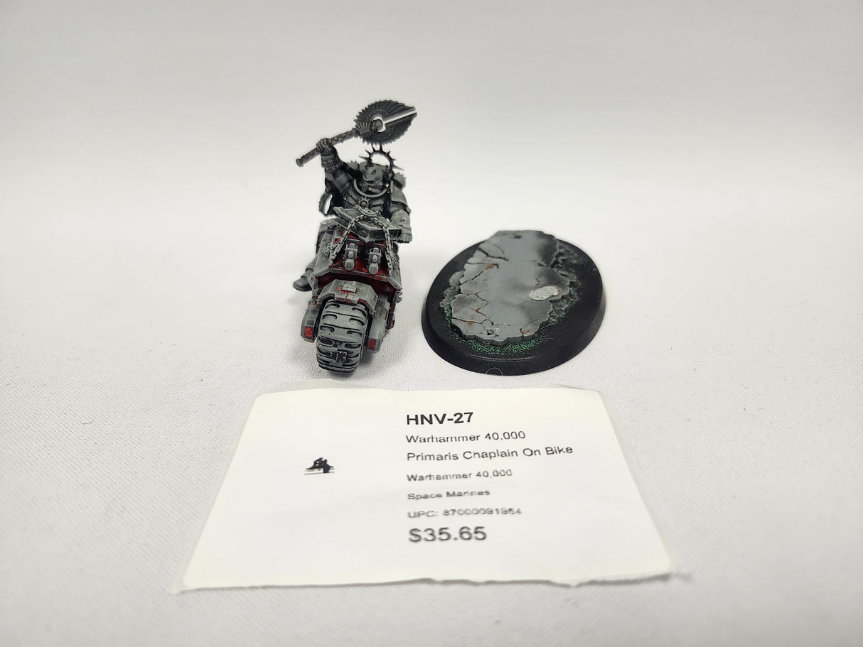 Warhammer 40,000 Primaris Chaplain On Bike HNV-27