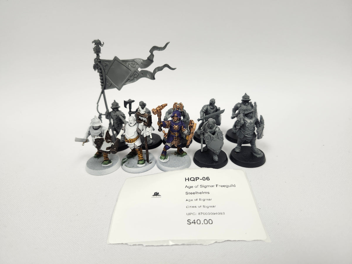 Age of Sigmar Freeguild Steelhelms HQP-06