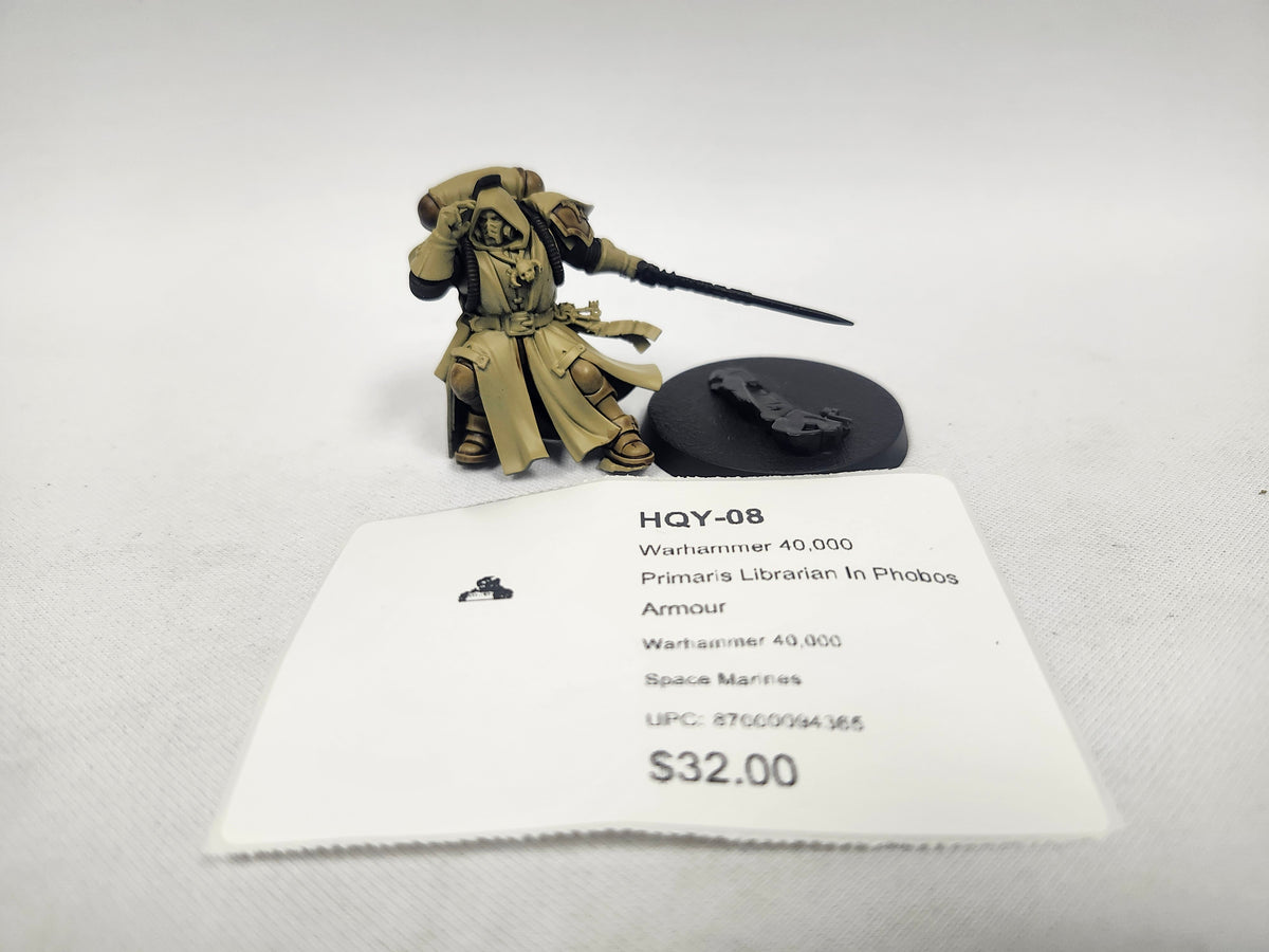 Warhammer 40,000 Primaris Librarian In Phobos Armour HQY-08