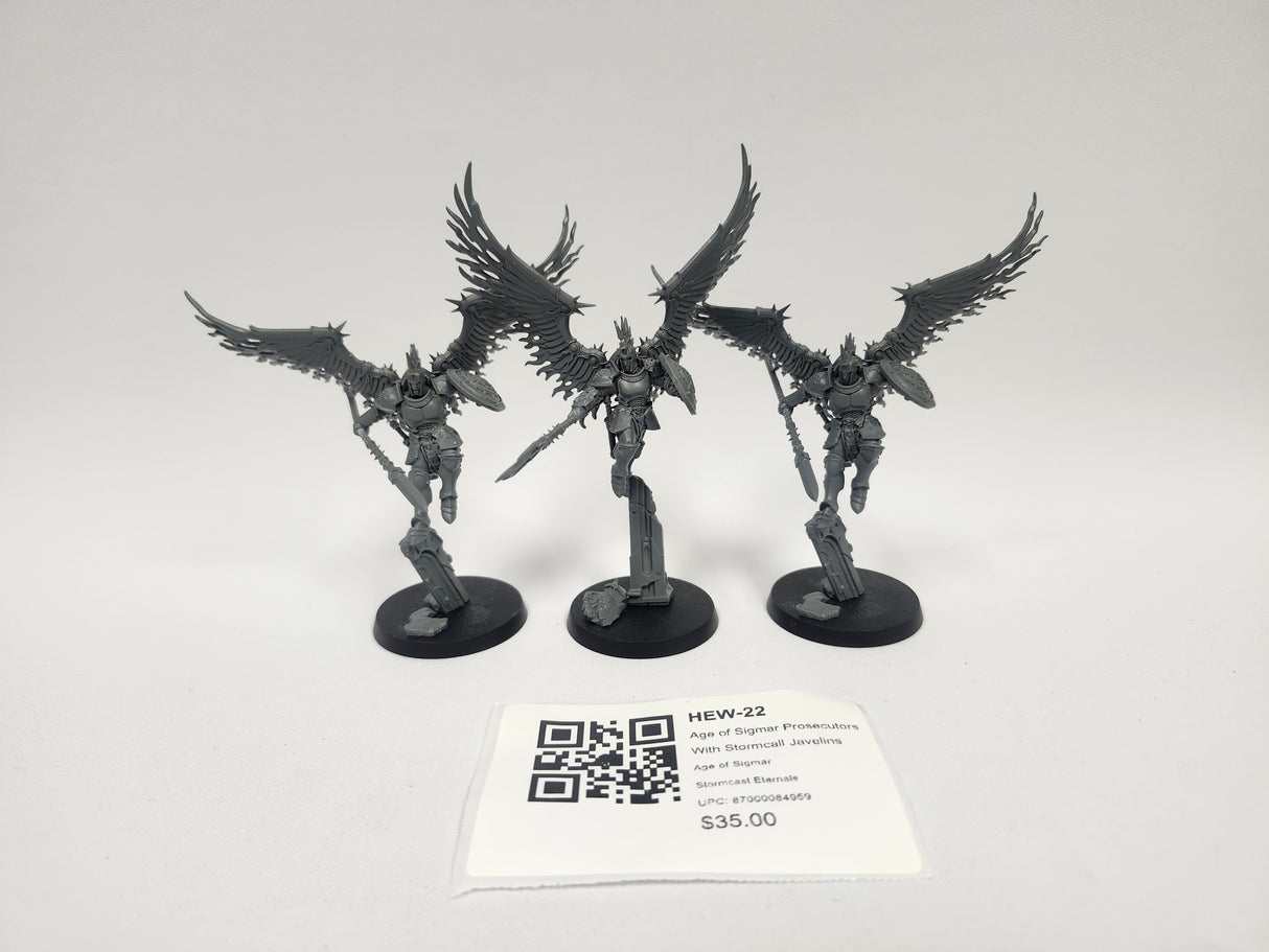 Age of Sigmar Prosecutors With Stormcall Javelins HEW-22
