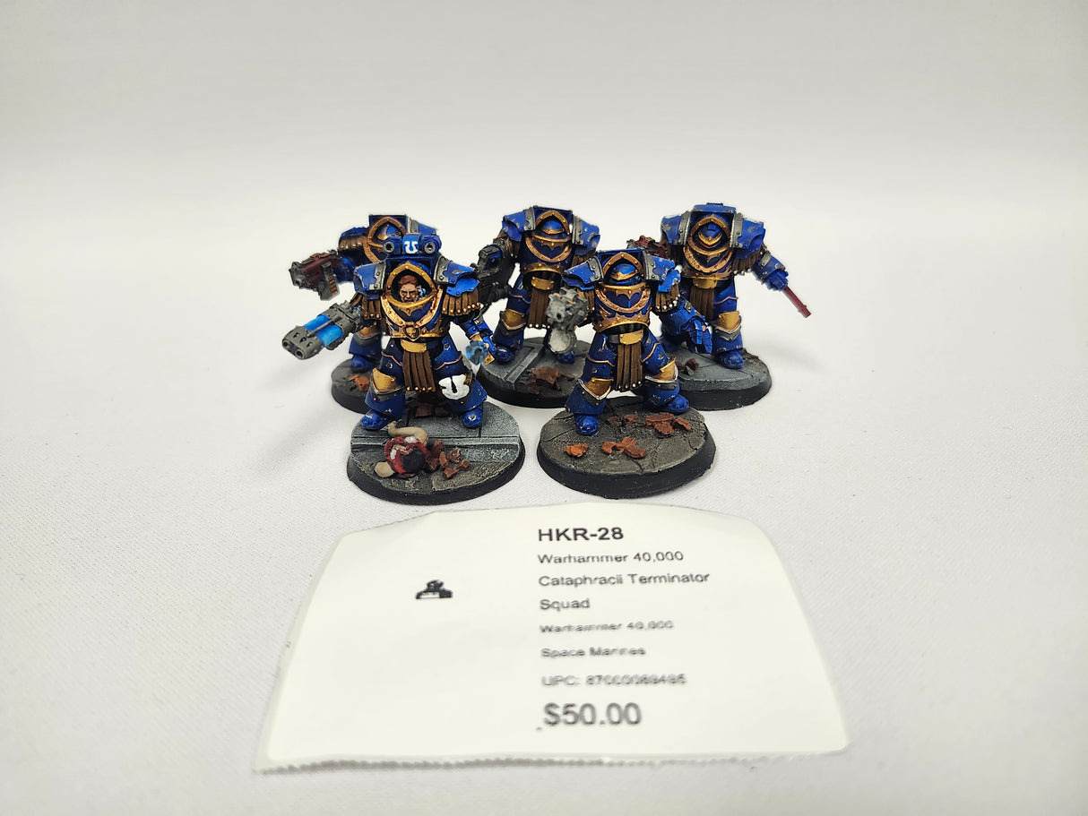 Warhammer 40,000 Cataphracii Terminator Squad HKR-28