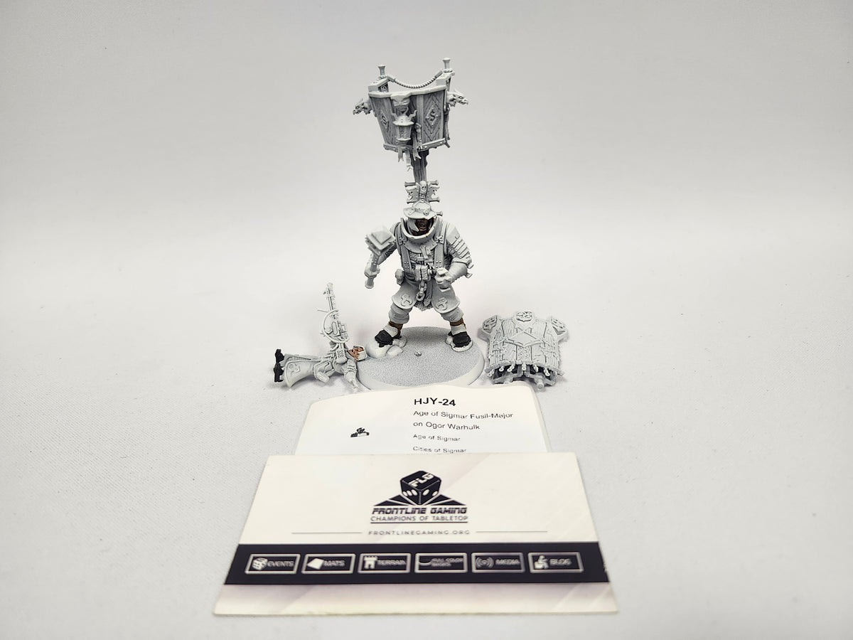 Age of Sigmar Fusil-Major on Ogor Warhulk HJY-24