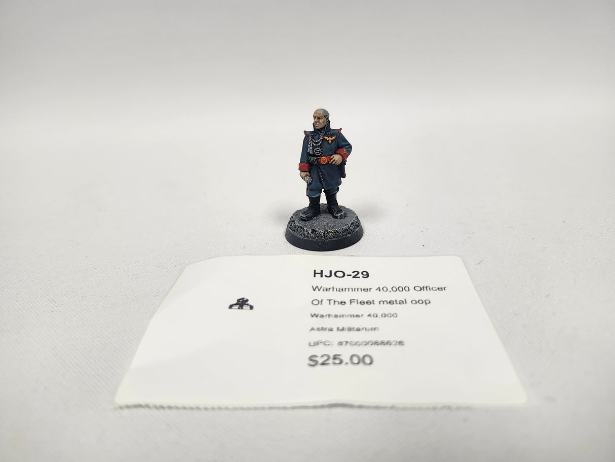 Warhammer 40,000 Officer Of The Fleet metal oop HJO-29