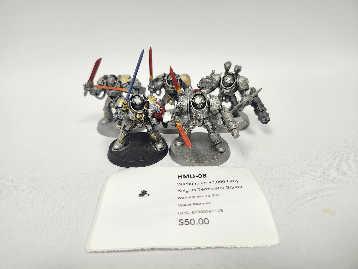 Warhammer 40,000 Grey Knights Terminator Squad HMU-08