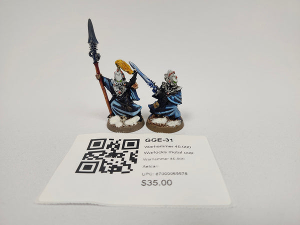 Warhammer 40,000 Warlocks metal oop GGE-31