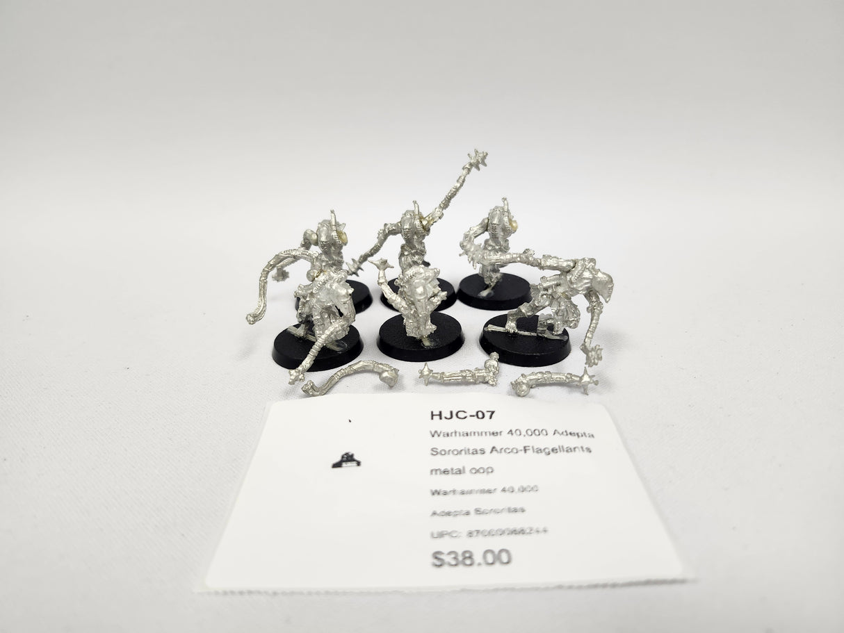 Warhammer 40,000 Adepta Sororitas Arco-Flagellants metal oop HJC-07