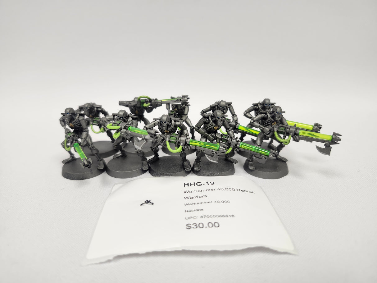 Warhammer 40,000 Necron Warriors HHG-19