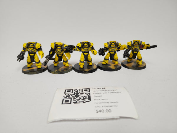 Horus Heresy Legion Cataphractii Terminator Squad GIM-14