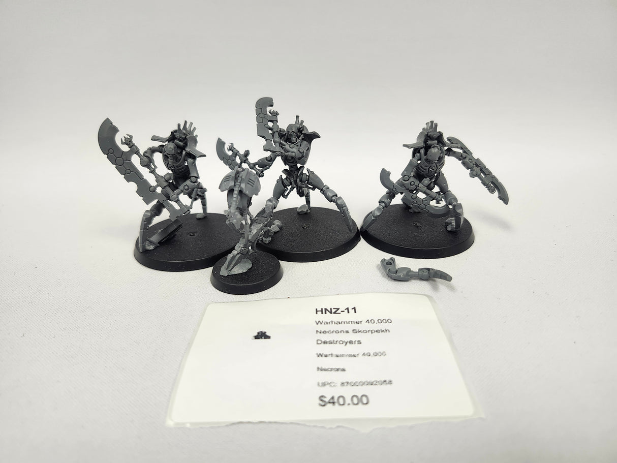 Warhammer 40,000 Necrons Skorpekh Destroyers HNZ-11