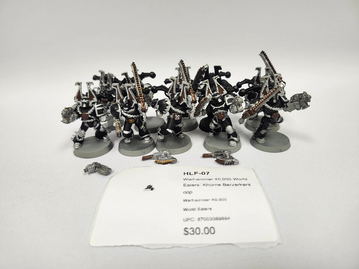 Warhammer 40,000 World Eaters: Khorne Berzerkers oop HLF-07
