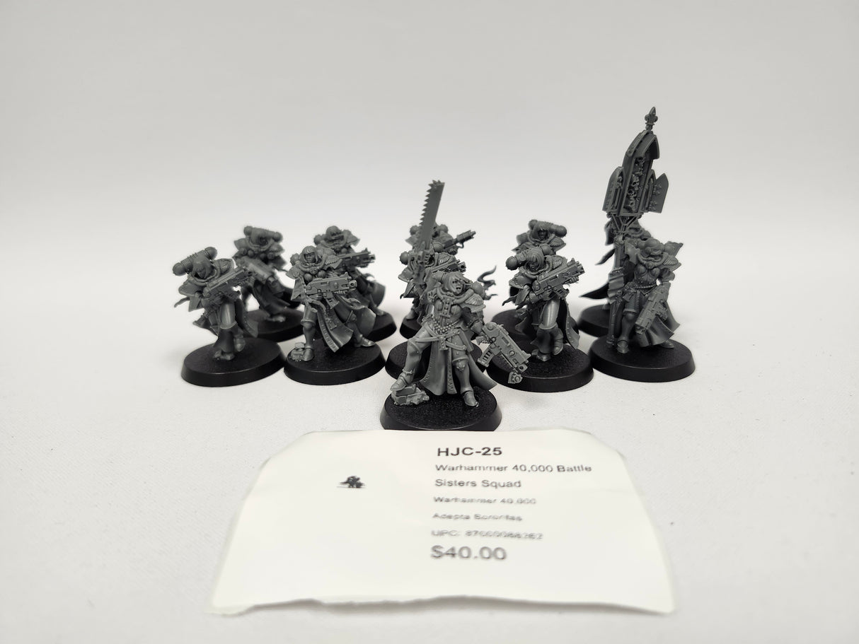 Warhammer 40,000 Battle Sisters Squad HJC-25