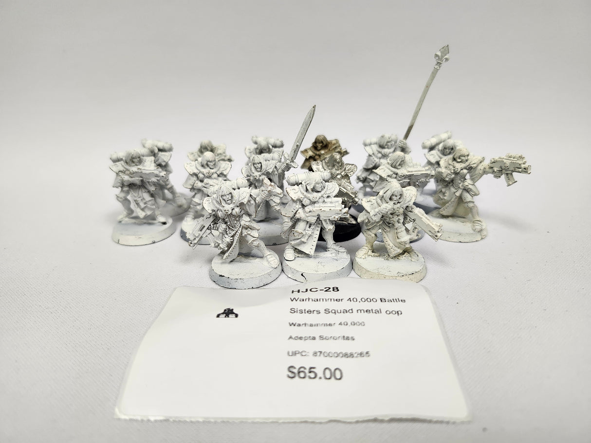 Warhammer 40,000 Battle Sisters Squad metal oop HJC-28