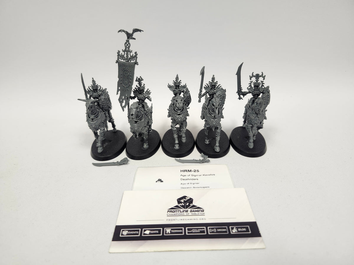 Age of Sigmar Kavalos Deathriders HRM-25