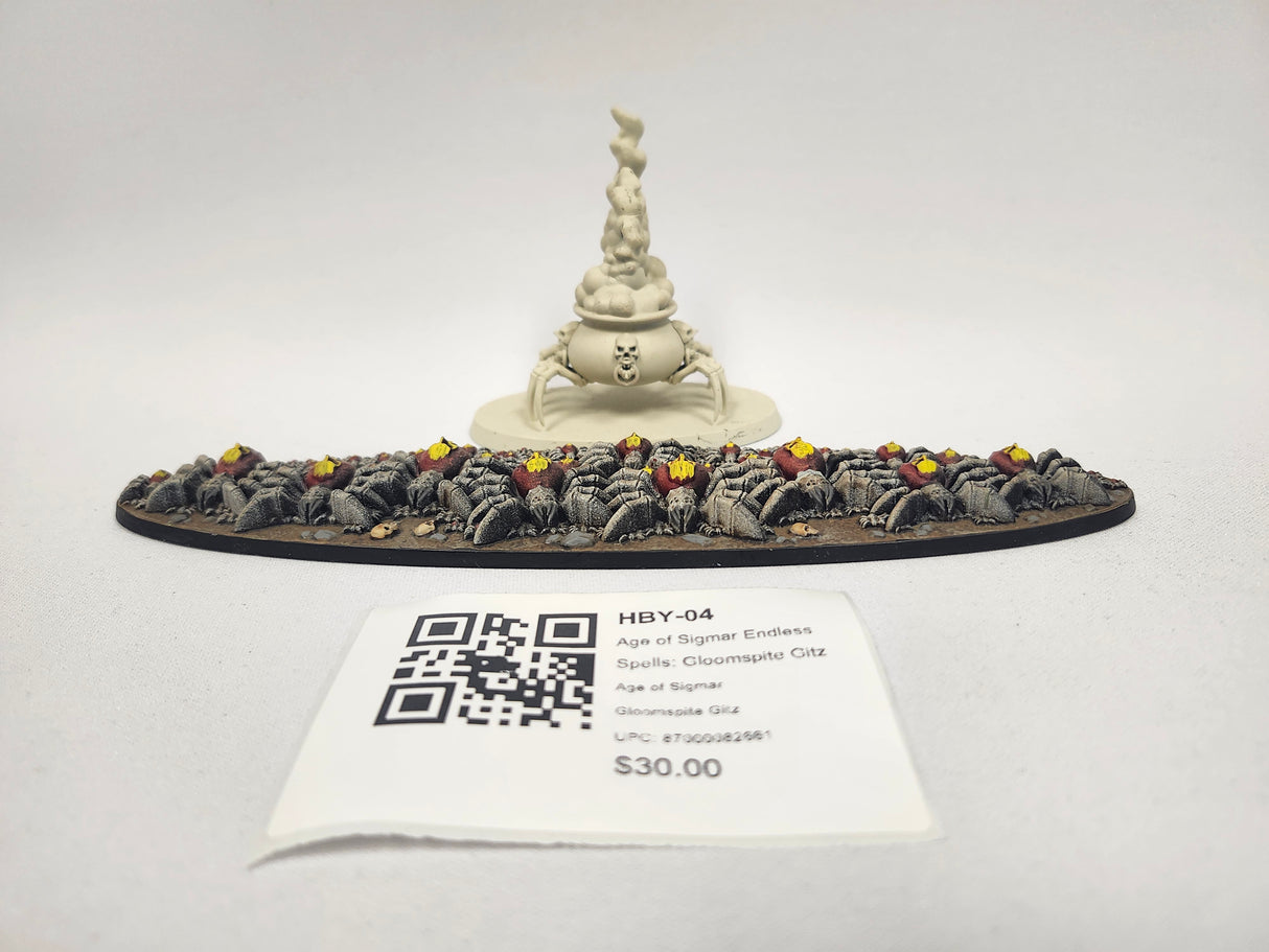 Age of Sigmar Endless Spells: Gloomspite Gitz HBY-04
