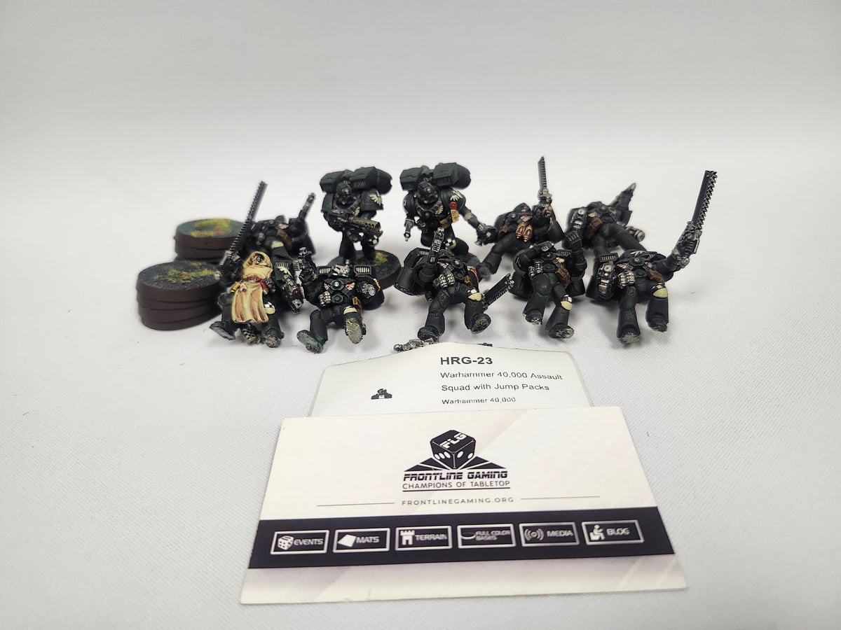 Warhammer 40,000 Assault Squad with Jump Packs HRG-23