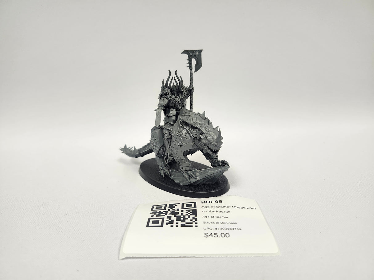 Age of Sigmar Chaos Lord on Karkadrak HDI-05