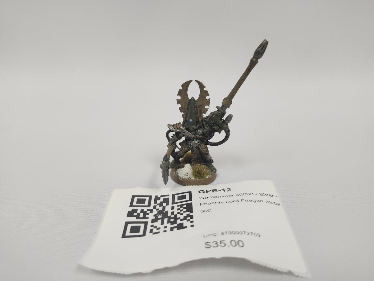 Warhammer 40000 - Eldar - Phoenix Lord Fuegan metal oop GPE-12