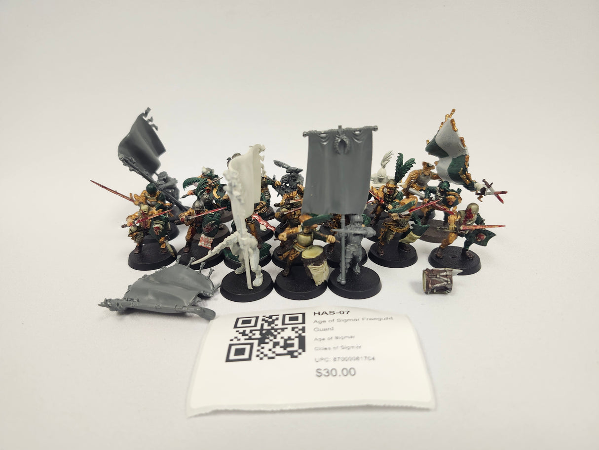 Age of Sigmar Freeguild Guard HAS-07