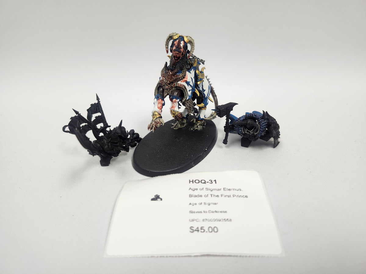 Age of Sigmar Eternus, Blade of The First Prince HOQ-31