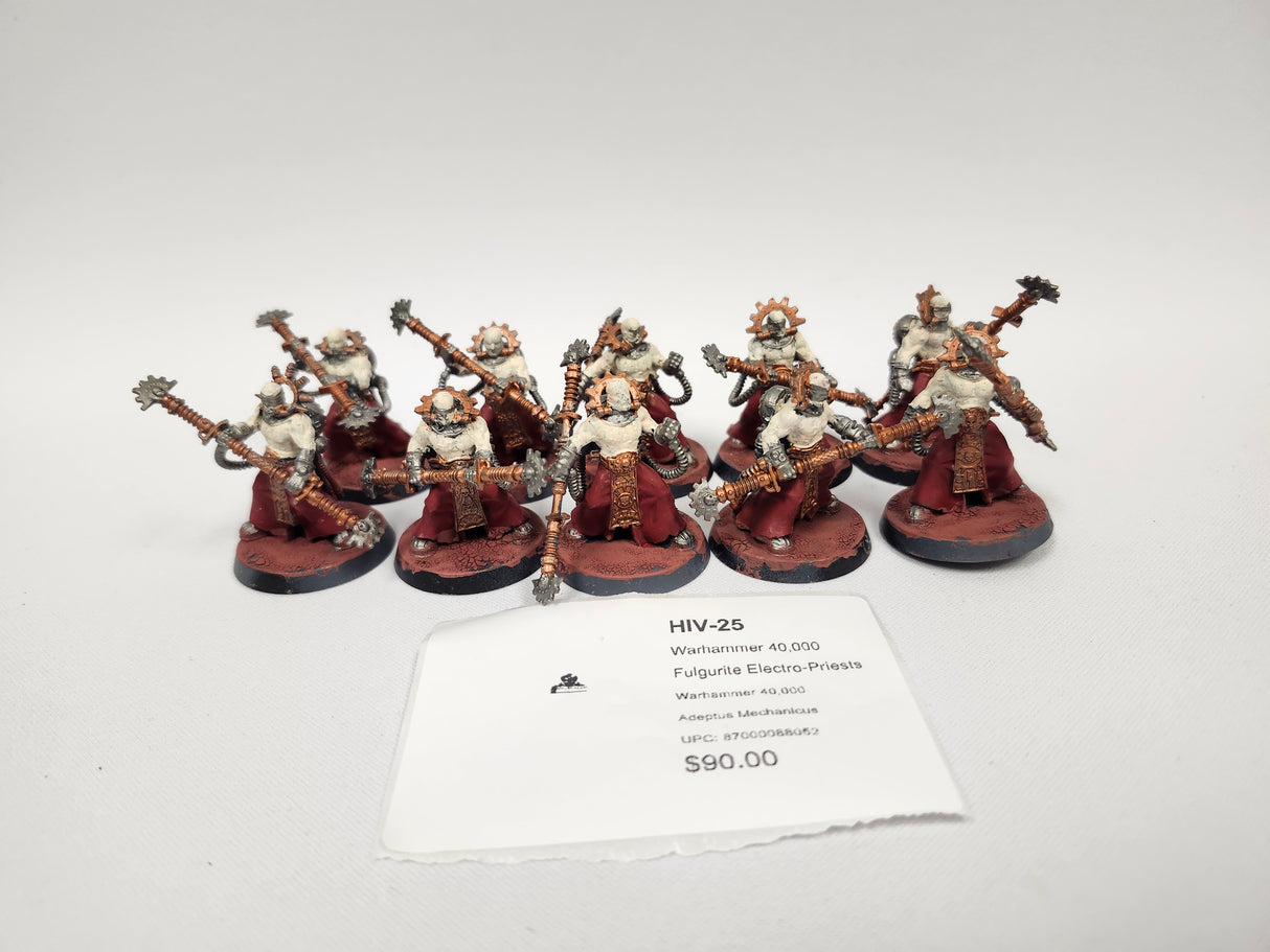 Warhammer 40,000 Fulgurite Electro-Priests HIV-25