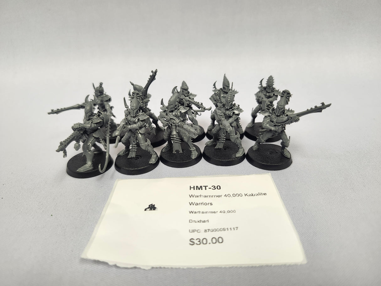 Warhammer 40,000 Kabalite Warriors HMT-30