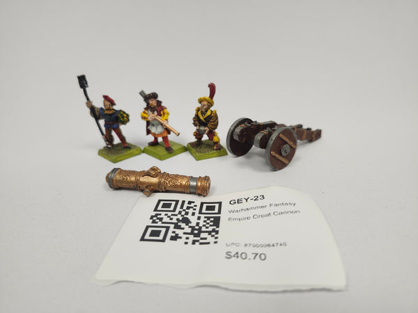 Warhammer Fantasy Empire Great Cannon GEY-23