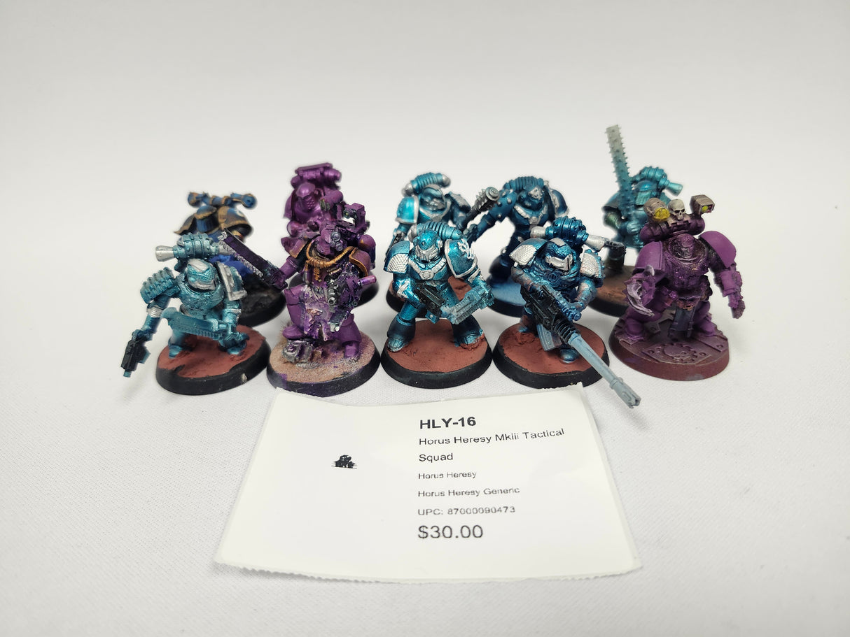 Horus Heresy Mkiii Tactical Squad HLY-16